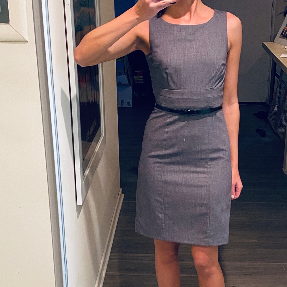 H&M Grey Shift Dress